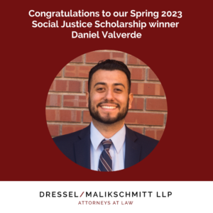 Affordable Housing Advocate Wins Dressel/Malikschmitt’s Spring 2023 Social Justice Scholarship