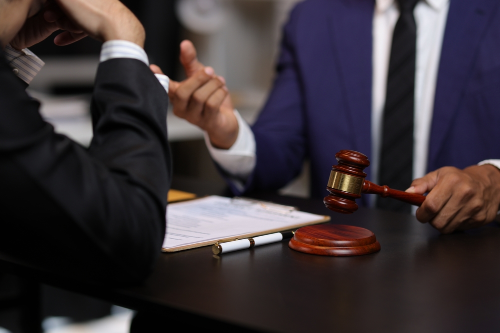 Businessman is stressed and depressed after judgment and filed for legal bankruptcy